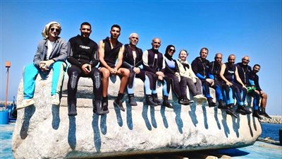 بعثة أثرية توثق أطلال منارة فاروس بالإسكندرية باستخدام تقنيات ثلاثية الأبعاد