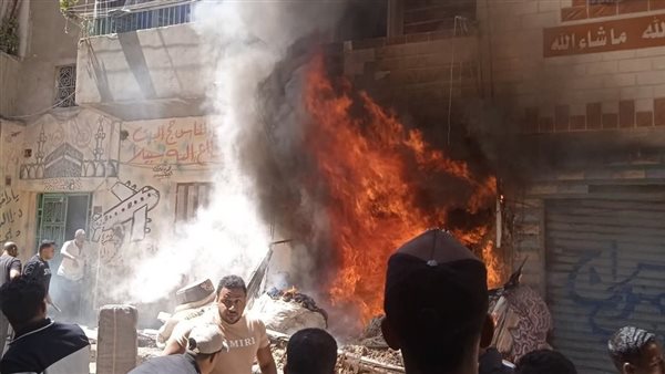 حريق - أرشيفية 