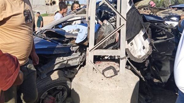 جانب من الحادث 