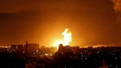 بعد قرار نتنياهو.. إسرائيل تشن غارات جوية عنيفة على غزة