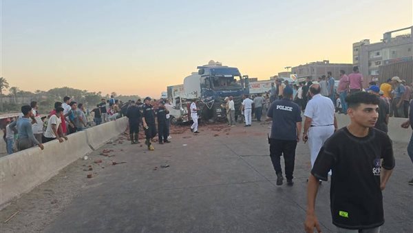 حادث على طريق ميناء