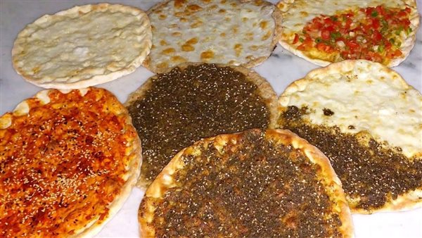 عجينة المناقيش بدون