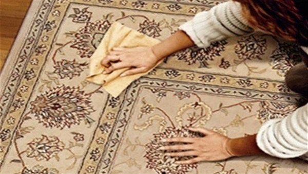 طريقة تنظيف السجاد