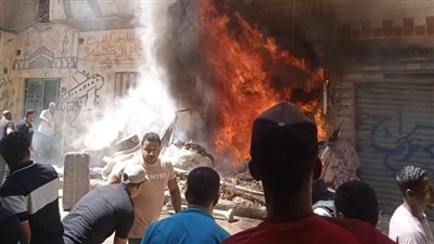 السيطرة على حريق مطعم امتد لمنزل مجاور في الخصوص بالقليوبية