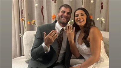 الفنان أحمد حسنين يحتفل بخطبته على فتاة من خارج الوسط الفني | صور