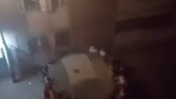 صورة من مقطع الفيديو