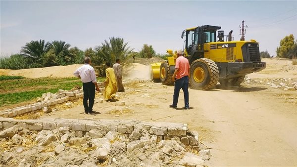 حملة إزالات بأسيوط