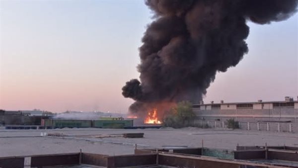 حريق هائل في الكويت