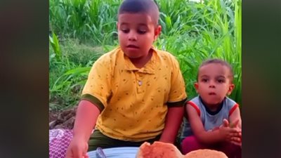 أول تعليق لـ والد الصغير زياد صاحب تريند السمنة البلدي: حنين على أخوه وماتخيلتش الانتشار ده 