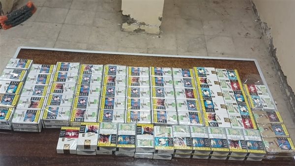 جانب من المضبوطات