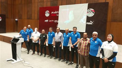 المدير التنفيذي لاتحاد الكرة يستقبل المحاضر الدولي إيجور لافتتاح معسكر المرحلة الثانية لرخص الـVAR