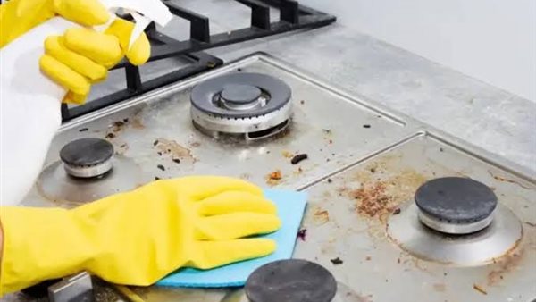 طريقة تنظيف المطبخ