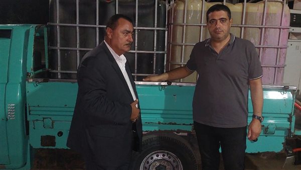 ضبط سيارة محملة بتنكين