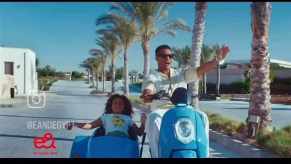 محمد رمضان وابنته