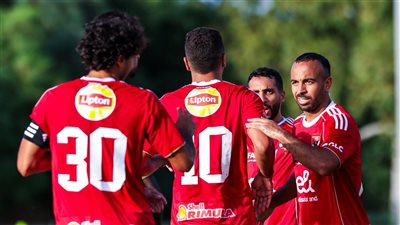 الأهلي يختتم تدريباته قبل ودية البنزرتي التونسي