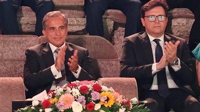 وزير الثقافة المصري يشهد افتتاح الدورة الـ39 لمهرجان جرش للثقافة والفنون بالأردن | صور