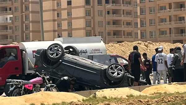 جانب من الحادث 