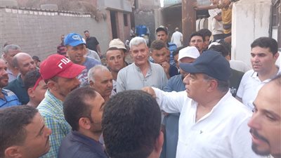  محافظ الدقهلية يتدخل لحل أزمة المياه بعرب شراويد: مش همشي غير لما المياه توصل كل بيت