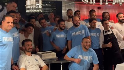 حفل عشاء للاعبي بيراميدز في تركيا على هامش معسكر الإعداد الأوروبي