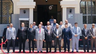 افتتاح مجمع التوثيق والشهر العقاري بمدينة المنصورة الجديدة