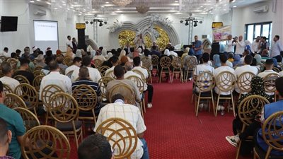 ندوة توعوية ببني سويف للتصدي لرشق القطارات وإنشاء المعابر غير القانونية بالتعاون مع سكك حديد مصر