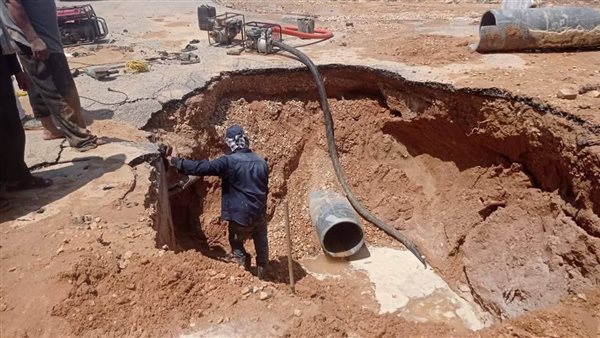 انقطاع المياه 