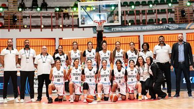 ميرال ورنيم وعلياء الأفضل في فوز مصر على أنجولا ببطولة الأفروباسكت