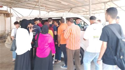 محليات المنوفية تستدعي سيارات من خطوط مختلفة لحل أزمة زحام موقف تلا