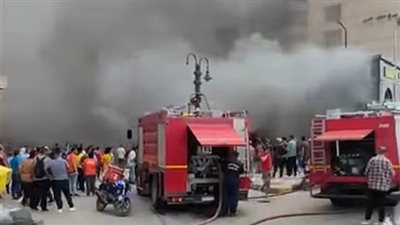حريق في مطعم كرم الشام بالإسكندرية.. والحماية المدنية تتدخل 