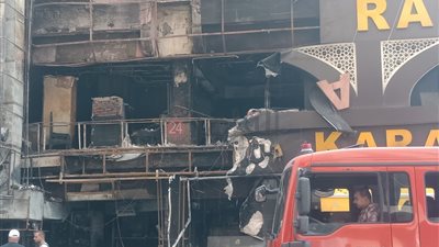 3 سيارات إطفاء.. السيطرة على حريق مطعم كرم الشام بالإسكندرية