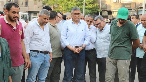 محافظ الجيزة خلال