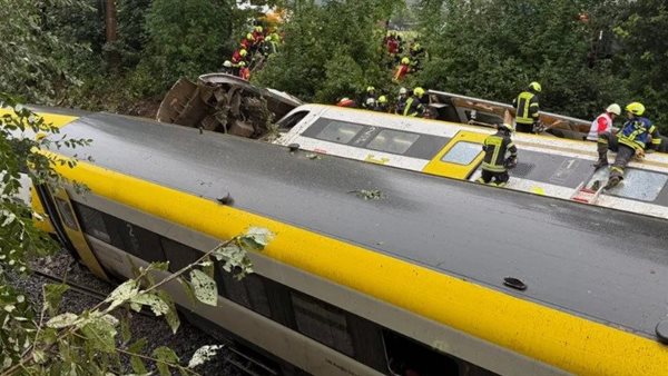 حادث قطار ألمانيا