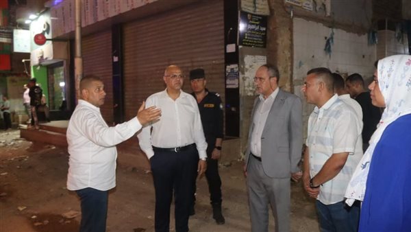 محافظ القليوبية خلال