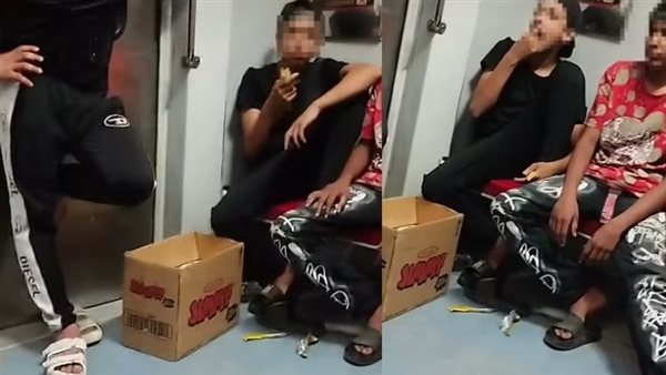 صور مقتطفة من مقطع