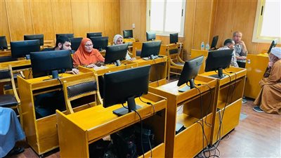 جامعة بني سويف تخصص 3 معامل لتسجيل رغبات طلاب المرحلة الأولى من تنسيق الثانوية العامة