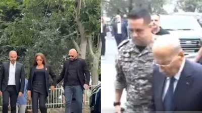 الرئيس اللبناني السابق ميشيل عون وإليسا يقدمان العزاء لـ فيروز في وفاة نجلها زياد الرحباني
