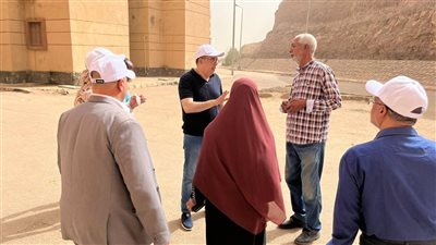 مسؤولو قطاع الإسكان يزورون محافظة أسوان لتقديم الدعم الفني ومتابعة المشروعات