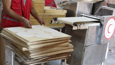لقمة هنية من مصر إلى غزة.. الهلال الأحمر المصري يدفع بقوافل محملة بالخبز الطازج إلى القطاع