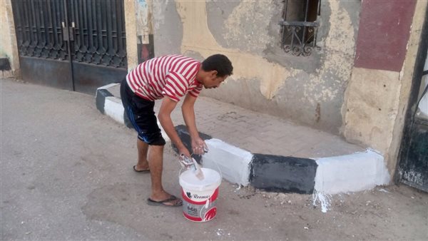 تطوير الشوارع بأسيوط