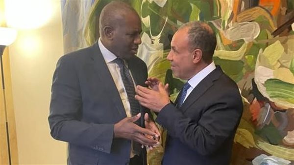 وزير الخارجية ونظيره