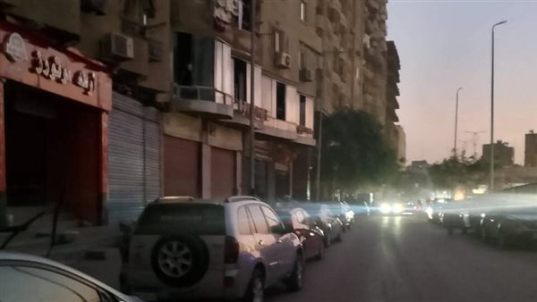 صورة من انقطاع الكهرباء