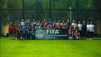ختام اختبارات المرحلة الأولى بمشروع تنمية المواهب FIFA TDS
