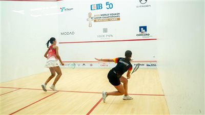 19 مباراة ببطولة العالم لناشئين وناشئات الاسكواش اليوم 