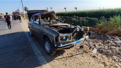 ارتفاع عدد الوفيات والمصابين إثر انقلاب سيارة ملاكي في ترعة بسوهاج إلى 5 أشخاص