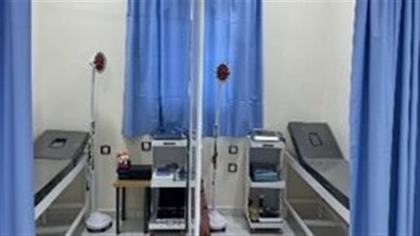 جانب من افتتاح أقسام