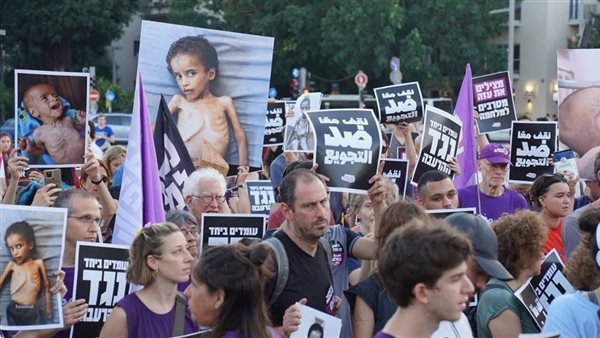 مظاهرات من تل أبيب
