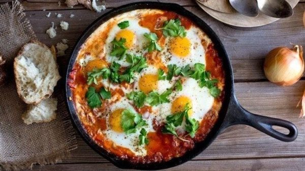 طريقة عمل بيض شكشوكة..