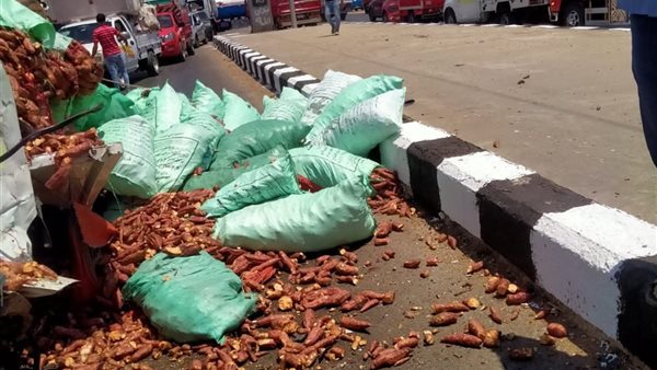 جانب من الحادث 