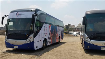 تخصيص حافلات لنقل منتخبات بطولة العالم لكرة اليد تحت 19 عاما