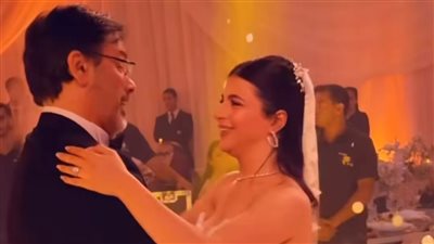 نيللي ولبلبة وياسر جلال أبرز حضور حفل زفاف حفيدة الراحلين فيروز وبدر الدين جمجوم